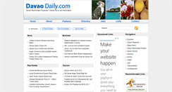 Desktop Screenshot of davaodaily.com